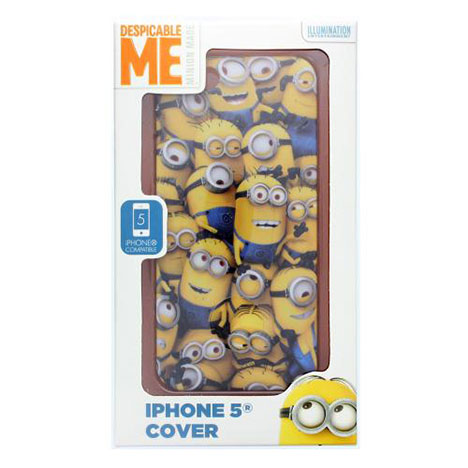 Minions Multi-Minions Clip iPhone 5/5s Case Extra Image 1